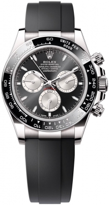 Rolex Cosmograph Daytona White Gold 126519LN Steel Bright Black watch
